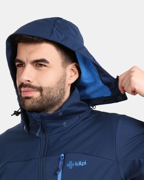 Pánská softshellová bunda Kilpi ONTAVIO-M Tmavě modrá 1M0112KIDBL 26/27