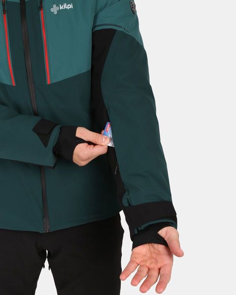 Pánská lyžařská bunda Kilpi TONNSI-M Zelená ZM0111KIDGN 26/27