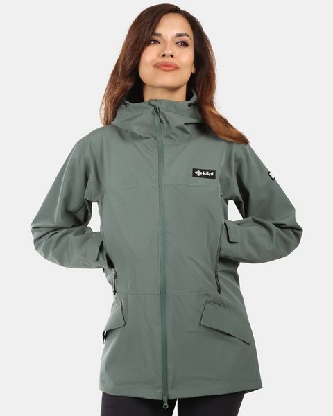 Dámský outdoorový kabát Kilpi AYRA-W Khaki YL0120KIKHK 26/27