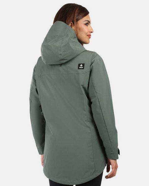 Dámský outdoorový kabát Kilpi AYRA-W Khaki YL0120KIKHK 26/27