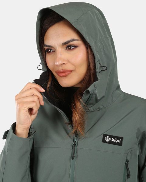 Dámský outdoorový kabát Kilpi AYRA-W Khaki YL0120KIKHK 26/27