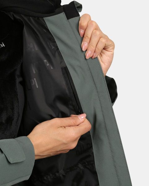 Dámský outdoorový kabát Kilpi AYRA-W Khaki YL0120KIKHK 26/27