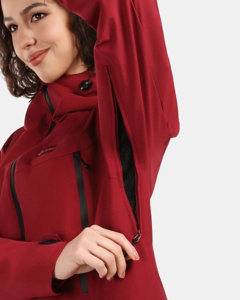 Dámský outdoorový kabát Kilpi AYRA-W Tmavě červená 1L0108KIDRD 26/27