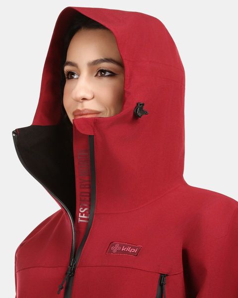 Dámský outdoorový kabát Kilpi AYRA-W Tmavě červená 1L0108KIDRD 26/27