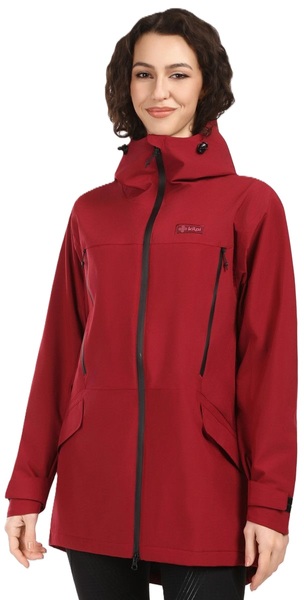 Dámský outdoorový kabát Kilpi AYRA-W Tmavě červená 1L0108KIDRD 26/27