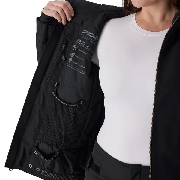 Dámská bunda Spyder Temerity Jacket Black 38SD073605-BLK 26/27
