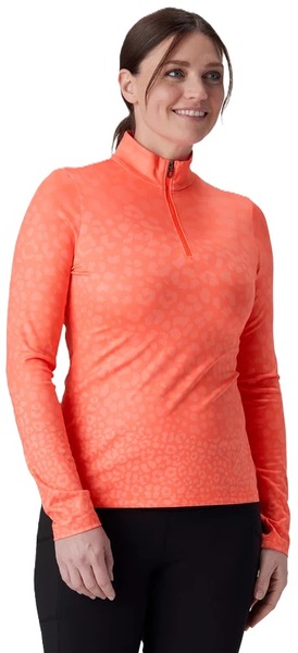 Dámský rolák Spyder Vivid 1/2 Zip Electric Coral 38B013605-ELC 26/27