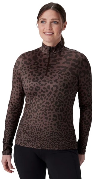 Dámský rolák Spyder Vivid 1/2 Zip Leopard 38B013605-LEO 26/27
