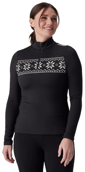 Dámský rolák Spyder Vivid 1/2 Zip Black 38B013605-BLK2 26/27