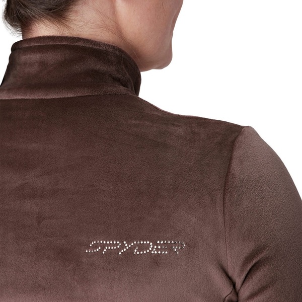 Dámská mikina Spyder Shimmer Bug 1/2 Zip Mocha 38B013603-MOC 26/27