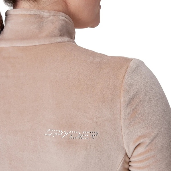 Dámská mikina Spyder Shimmer Bug 1/2 Zip Tan 38B013603-TAN 26/27