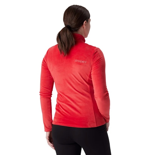 Dámská mikina Spyder Shimmer Bug 1/2 Zip Spyder Red 38B013603-SPR 26/27