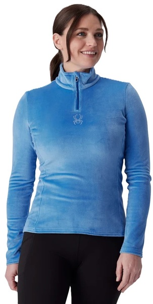 Dámská mikina Spyder Shimmer Bug 1/2 Zip Bold Blue 38B013603-BDL 26/27