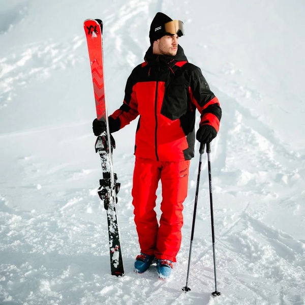 Pánské kalhoty Spyder Dare Pants Lengths (Normal) Spyder Red 38SA123602-SPR 26/27