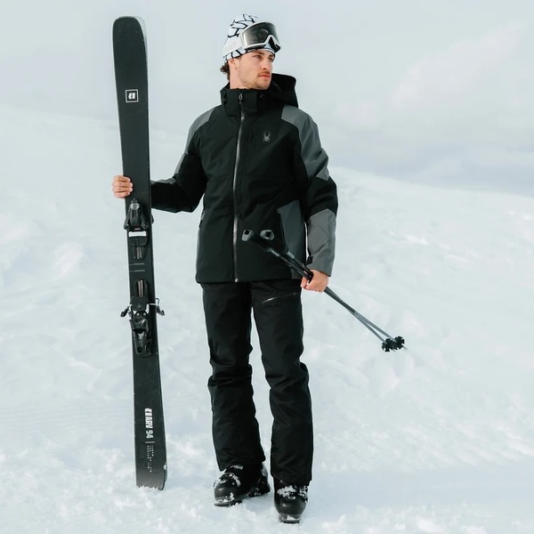 Pánské kalhoty Spyder Dare Pants Lengths Black 38SA123602-BLK 26/27