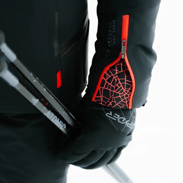 Rukavice Spyder Overweb Ski Gloves Black 38D143600-BLK 26/27