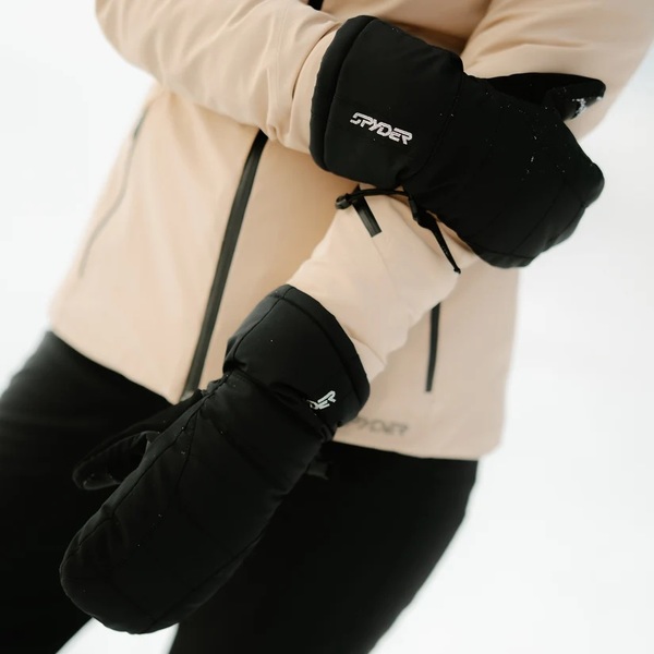 Dámské rukavice Spyder Inspire Ski Mittens Womens Black 38E153600-BLK 26/27