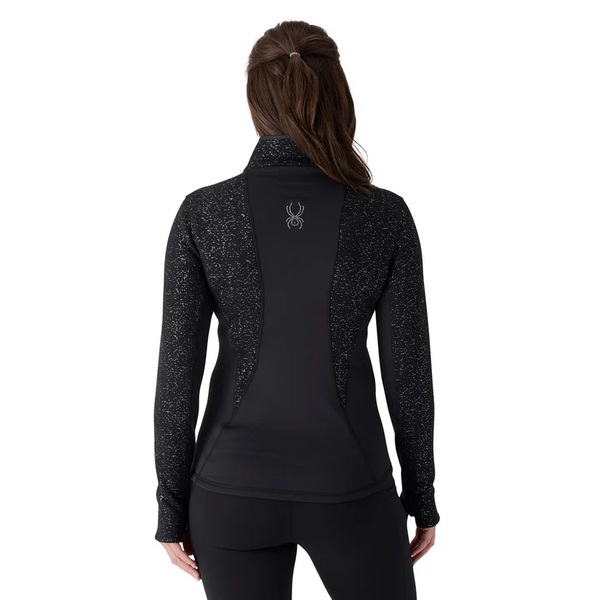 Dámský svetr Spyder Luxe Full Zip Sweater Fleece Jacket Black 38B483607-BLK 26/27