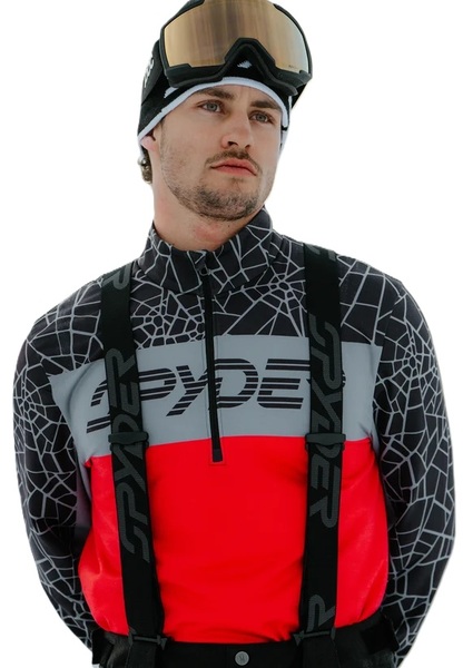 Rolák Spyder Legacy 1/2 Zip Spyder Red 38A013602-SPR2 26/27