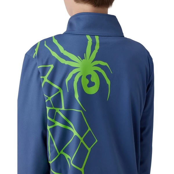 Dětský/juniorský rolák Spyder Jacobs 1/2 zip Indigo 38C013602-S1 26/27