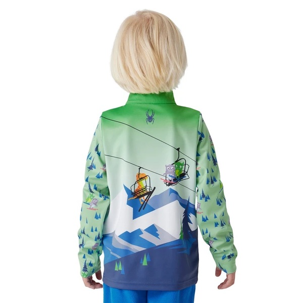 Dětský rolák Spyder Challenge 1/2 zip Multi 38Y013600-MLT 26/27