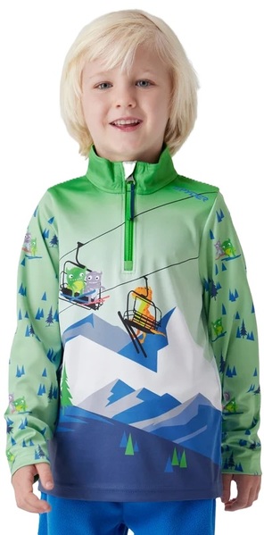 Dětský rolák Spyder Challenge 1/2 zip Multi 38Y013600-MLT 26/27