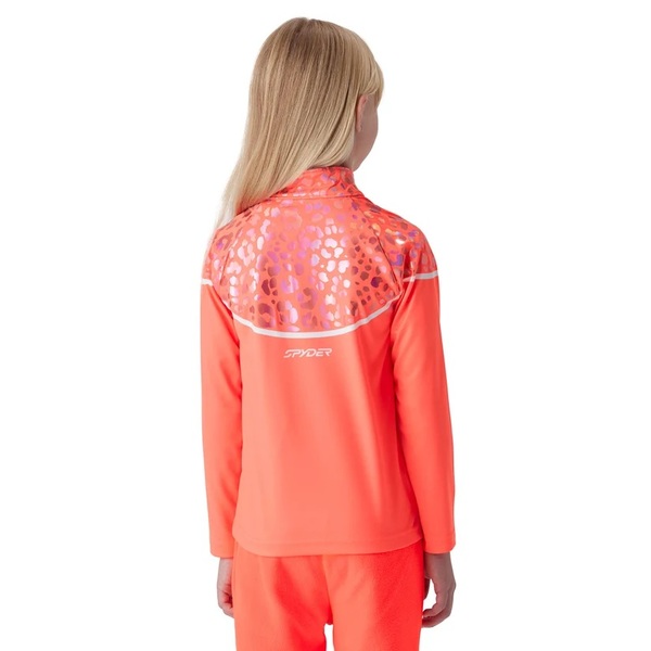 Dětský rolák Spyder Reflect 1/2 zip Leopard 38RR013606-LEO 26/27