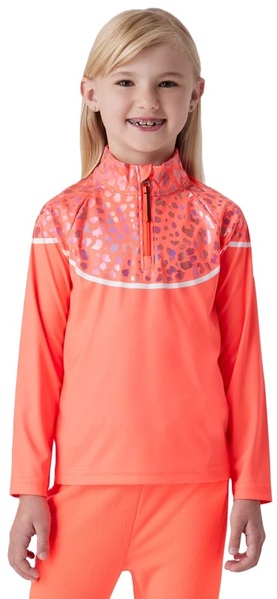 Dětský rolák Spyder Reflect 1/2 zip Leopard 38RR013606-LEO 26/27