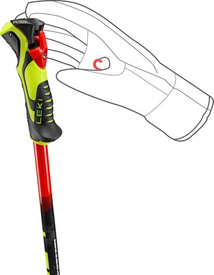 Dětské lyžařské hole Leki WCR Evo Lite SL TR (65665851) 26/27