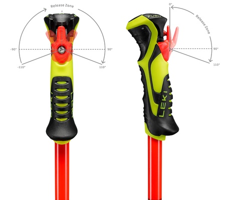Dětské lyžařské hole Leki WCR Evo Lite SL TR (65665851) 26/27