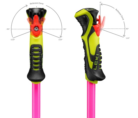 Dětské lyžařské hole Leki WCR Evo Lite SL TR (65665852) 26/27