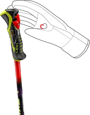 Lyžařské hole Leki WCR Pro Lite SL TR (65667751) 26/27