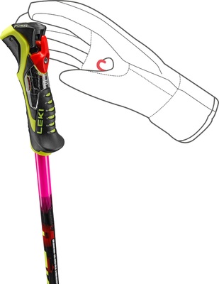 Lyžařské hole Leki WCR Pro Lite SL TR (65667752) 26/27