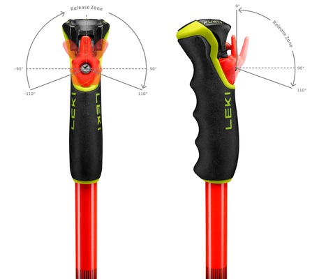 Lyžařské hole Leki WCR Pro GS TR (65667771) 26/27