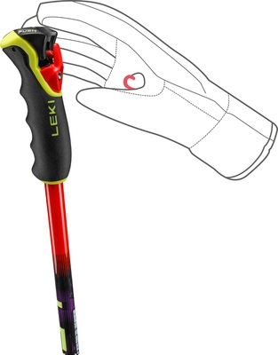 Lyžařské hole Leki WCR Pro Lite GS TR (65667761) 26/27