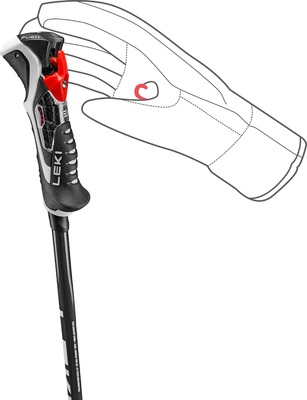 Lyžařské hole Leki Airfoil 14 TR (65667952) 26/27
