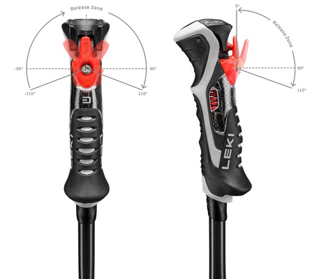 Lyžařské hole Leki Airfoil 14 TR (65667952) 26/27