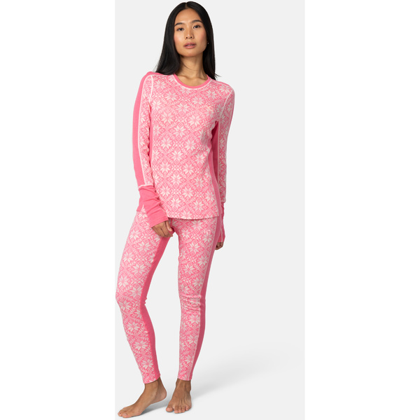 Dámské Merino triko Kari Traa Anna Long Sleeve Bubblegum 623837 26/27