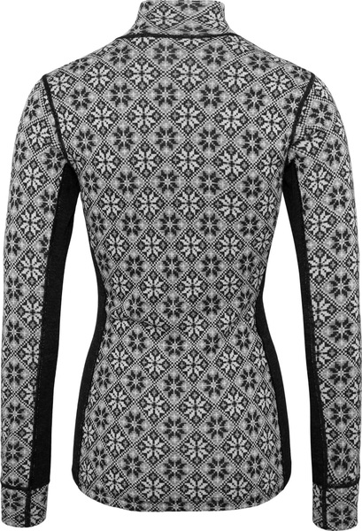 Dámské Merino Triko Kari Traa Rose Half Zip Black 622691 26/27