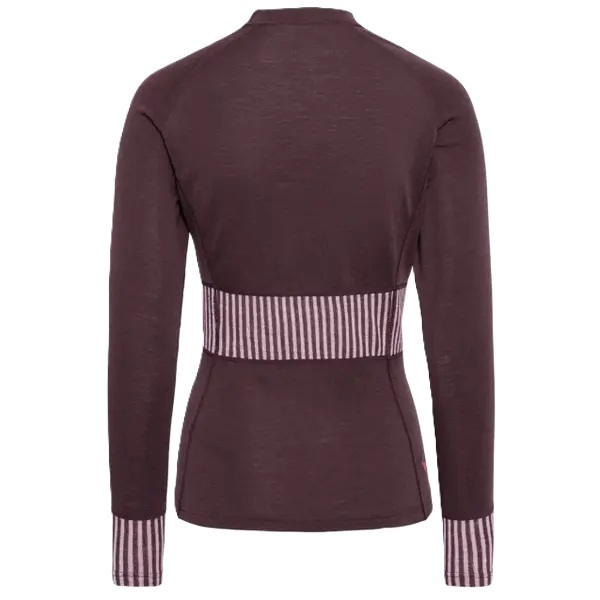 Dámské Merino Triko Kari Traa Ines Long Sleeve Cocoa Powder 624019 26/27