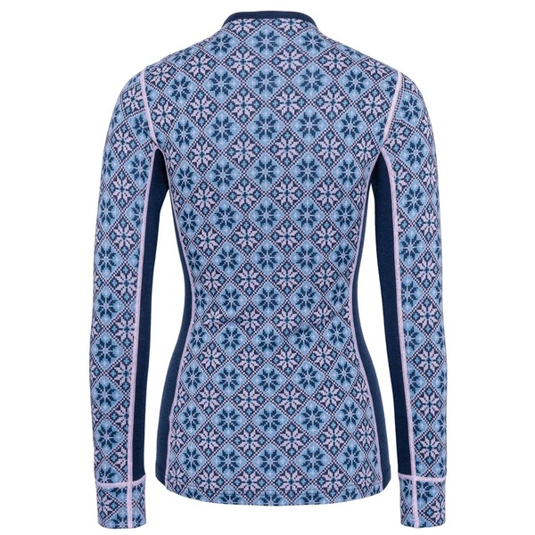 Dámské Merino Triko Kari Traa Rose LS 2.0 Long Sleeve Dark Navy Blue 624055 26/27