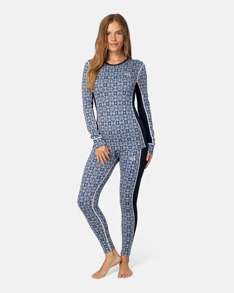 Dámské Merino Triko Kari Traa Rose LS 2.0 Long Sleeve Dark Navy Blue 624055 26/27