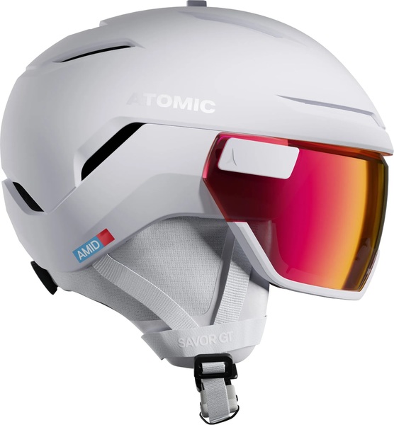 Dámská lyžařská helma Atomic Savor GT Amid Visor Photo White Heather AN5006890 26/27