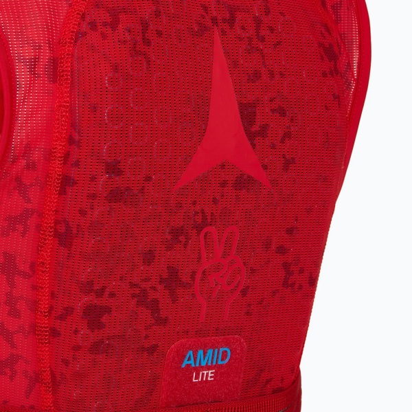 Dětský páteřák Atomic Live Shield Amid Lite Vest JR Graphic/Red AN5205078 26/27
