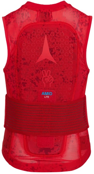 Dětský páteřák Atomic Live Shield Amid Lite Vest JR Graphic/Red AN5205078 26/27
