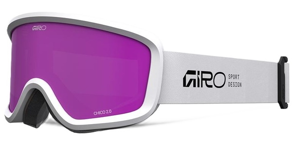 Dětské brýle GIRO Chico 2.0 White Stacked-Amber Pink 37129-B24 26/27