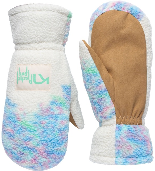 Dámské rukavice Kari Traa Rothe Pile Mittens Bright Turquoise 611571 26/27