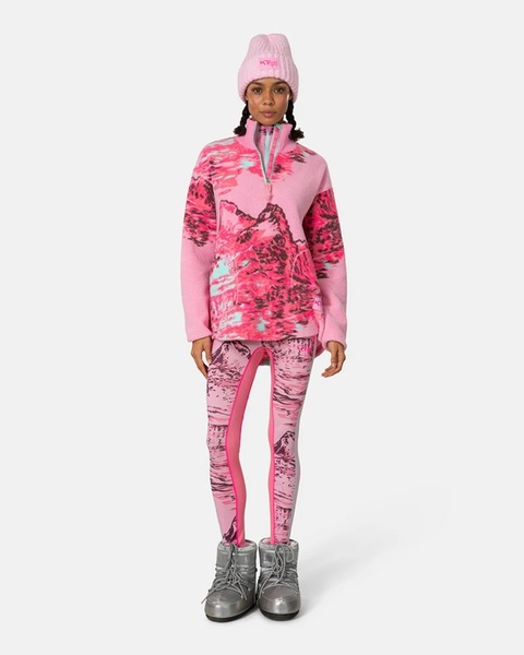 Dámská fleecová mikina Kari Traa Kari Traa Ruthie Midlayer Half Zip Pullover Prism Pink 623610 26/27