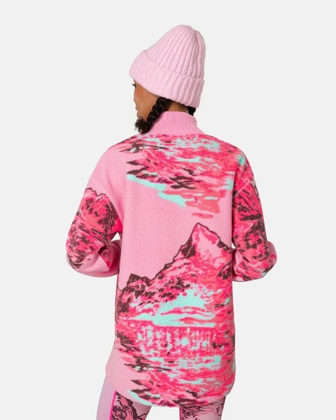 Dámská fleecová mikina Kari Traa Kari Traa Ruthie Midlayer Half Zip Pullover Prism Pink 623610 26/27