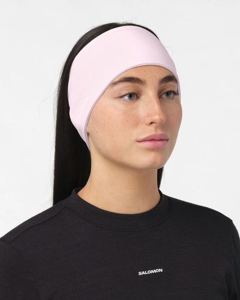 Čelenka Salomon Run Tech Headband Icy Pink LC2951800 26/27